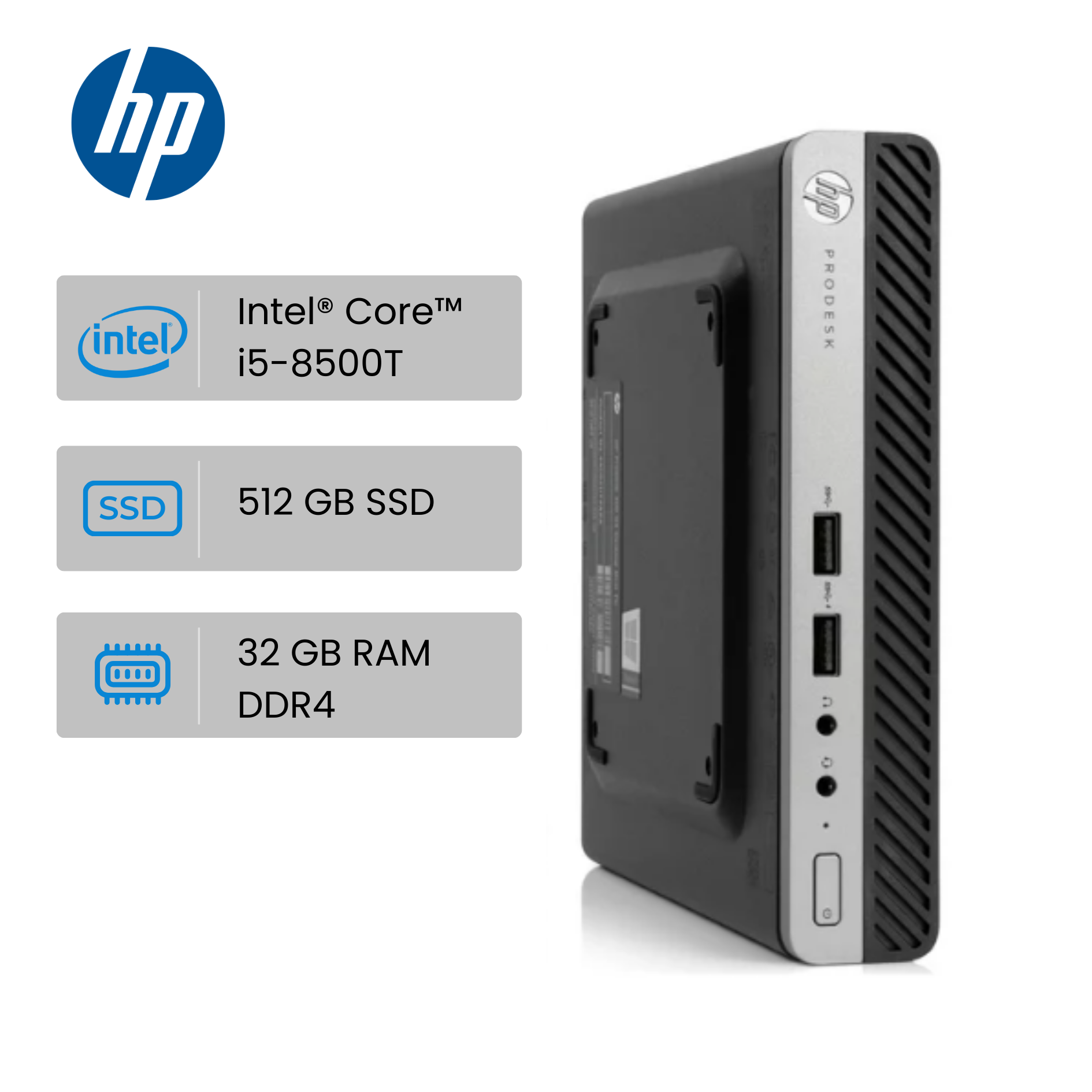 PC Hp ProDesk 400 G4 Intel® Core™ i5 Usado