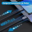 Cable 1 HORA V8 Micro USB 1M CAB236 